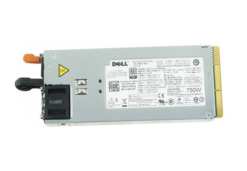 Dell Poweredge R510 R710 Redundant PSU 750W Power Supply FN1VT-FKA