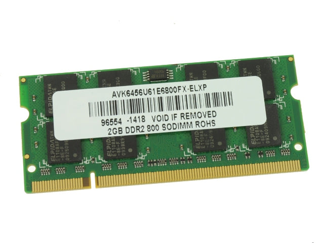 NEW Dell OEM DDR2 800Mhz 2GB PC2-6400 Sodimm Laptop RAM Memory Stick-FKA