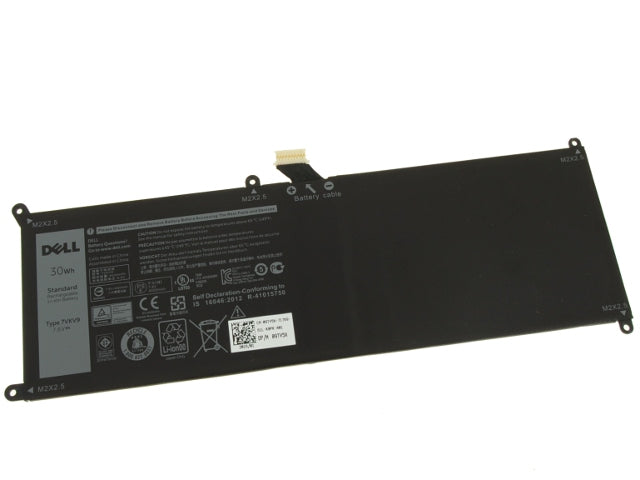 New Dell OEM Original XPS 12 (9250) / Latitude 12 (7275) 30Wh Laptop Battery - 7VKV9-FKA