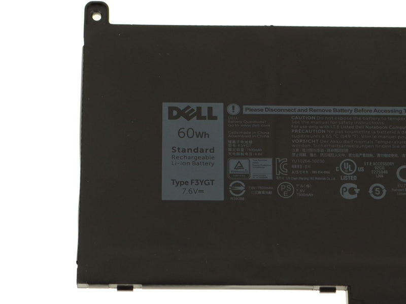 New Dell OEM Original Latitude 7480 / 7280 4-Cell 60Wh Laptop Battery - F3YGT-FKA