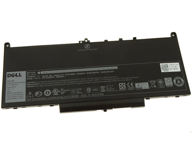 New Dell OEM Latitude E7470 / E7270 4-cell 55Wh Original Laptop Battery - J60J5-FKA