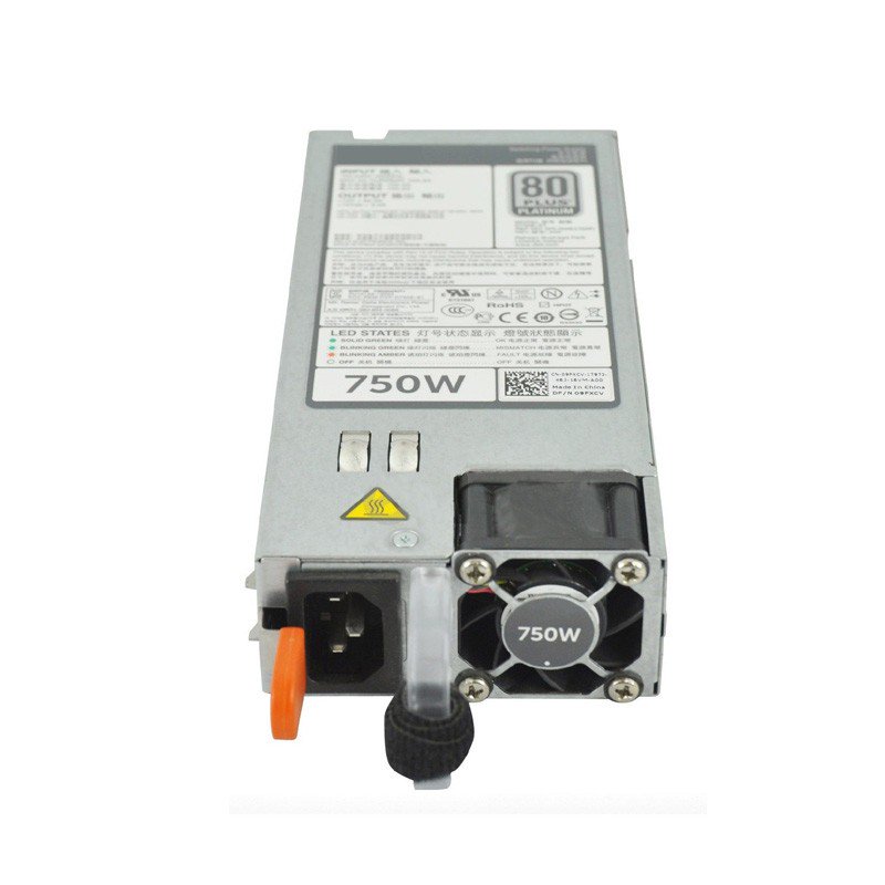 Dell Poweredge R820 R720 R620 09PXCV D750E-S1 750W Hot-plug Redundant Power Supply-FKA