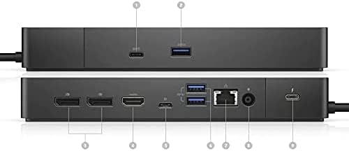 Dell Thunderbolt Dock- WD19TBS Docking Station Usb C with 130w/180w Power Delivery (Thunderbolt Bundle)