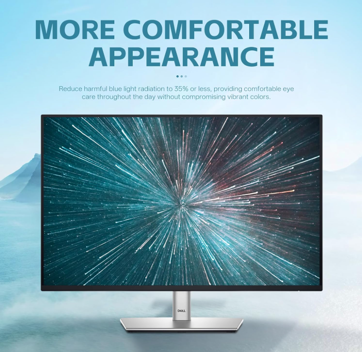 Dell P2425 WUXGA IPS Monitor 24" – Type-C & DisplayPort for Office & Creative Work