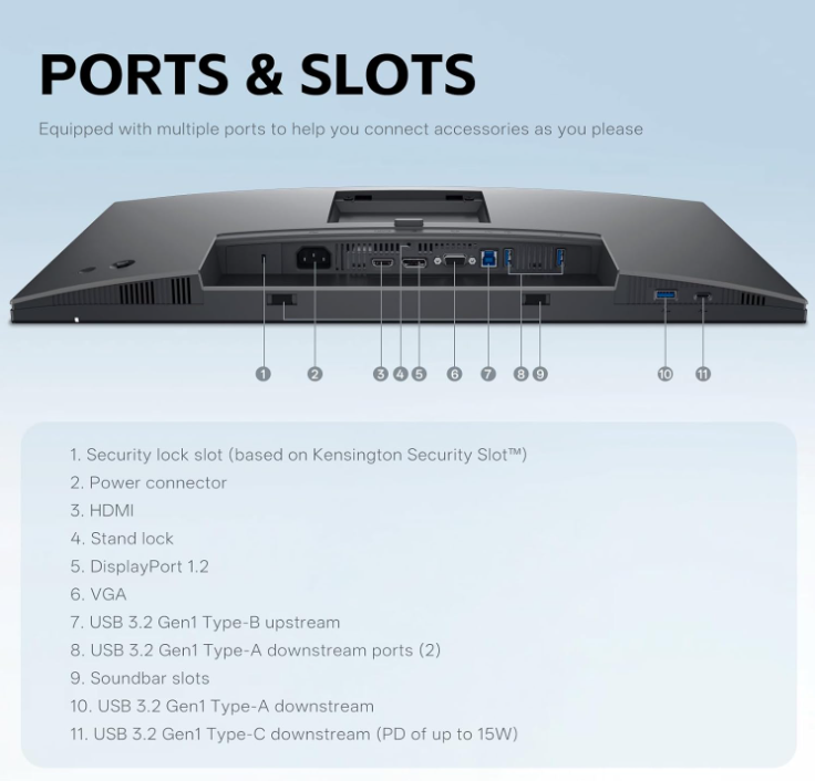 Dell P2425HE 24" FHD IPS Monitor with USB-C &amp