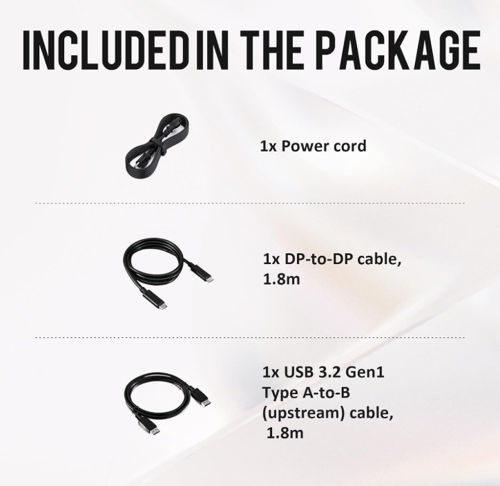 Dell P2725H IPS Monitor 27" – Full HD 1080p Display, Type-C, DisplayPort, Plug & Play