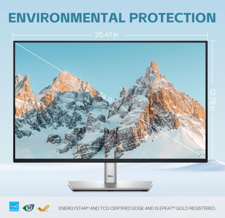 Dell P2425 WUXGA IPS Monitor 24" – Type-C & DisplayPort for Office & Creative Work
