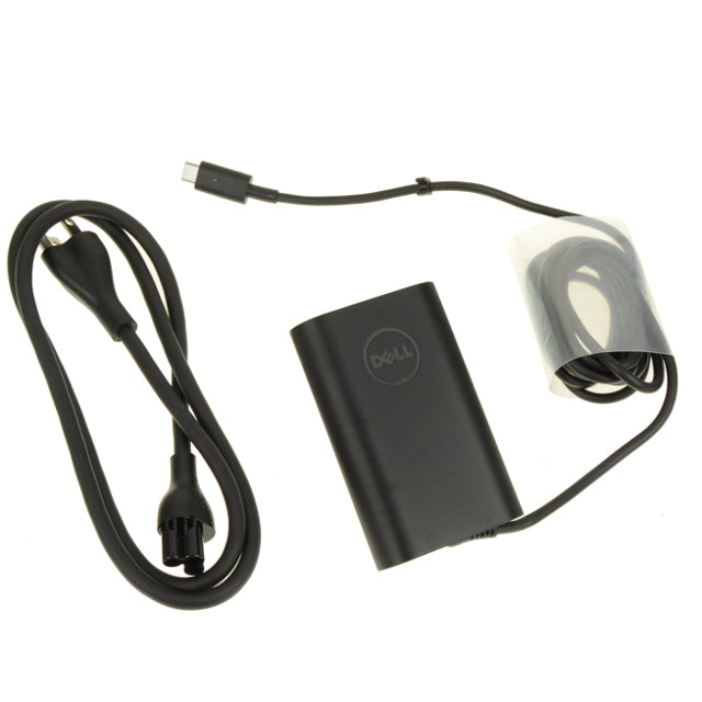For Dell OEM 45-watt AC Power Adapter with USB Type-C Connector - 45 Watt - T6V87 - HDCY5 - P13YF
