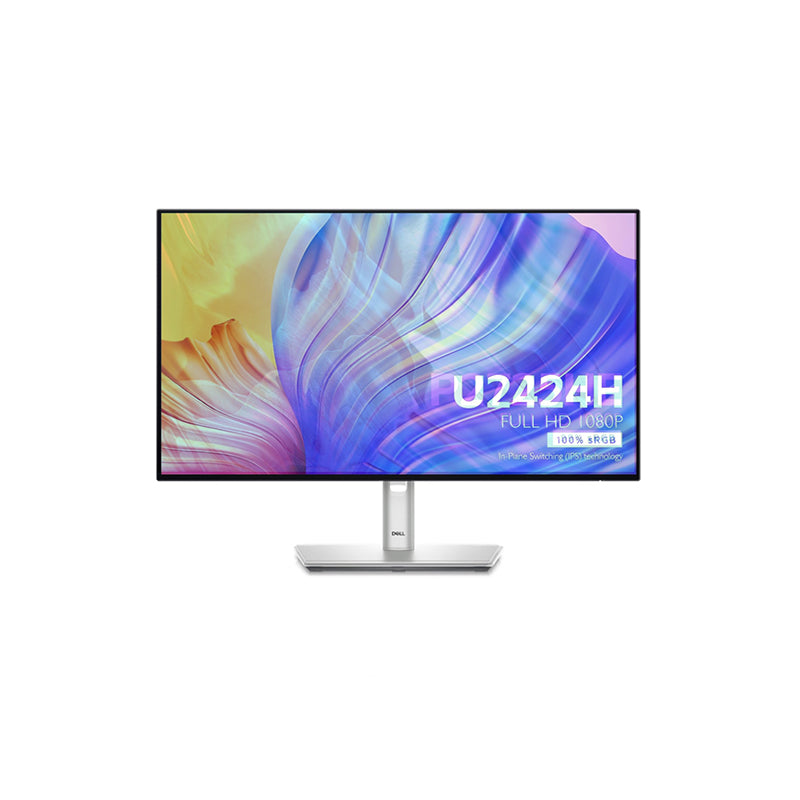 Dell UltraSharp U2424H 24" Monitor – Full HD 1080p IPS Display, 120Hz, USB-C & DisplayPort
