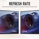 Dell P2425H Monitor 24 Inch – Full HD 1080p IPS Display with DisplayPort & USB-C Connectivity (New)