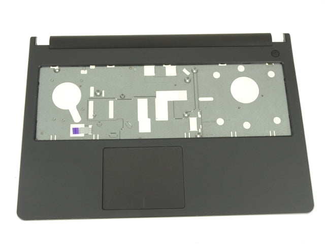 New Gray - Dell OEM Inspiron 15 (5558 / 5559 / 5555) Palmrest Touchpad Assembly with Silver Trim - 00KDP-FKA