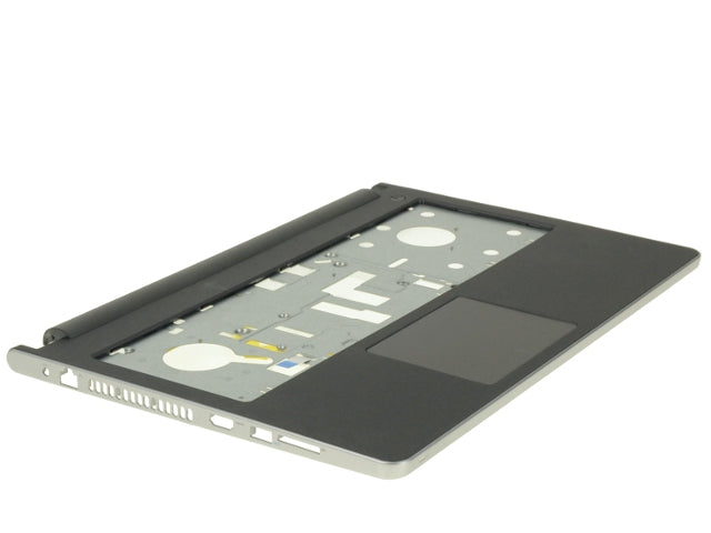 New Gray - Dell OEM Inspiron 15 (5558 / 5559 / 5555) Palmrest Touchpad Assembly with Silver Trim - 00KDP-FKA