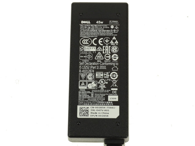 New OEM Adapter for Dell XPS 12 (9Q33) / Inspiron 14 (7437) / XPS 13 (L322X) AC Power Adapter 4.5mm Tip 45W - 45 watt - KXTTW - 0285K-FKA