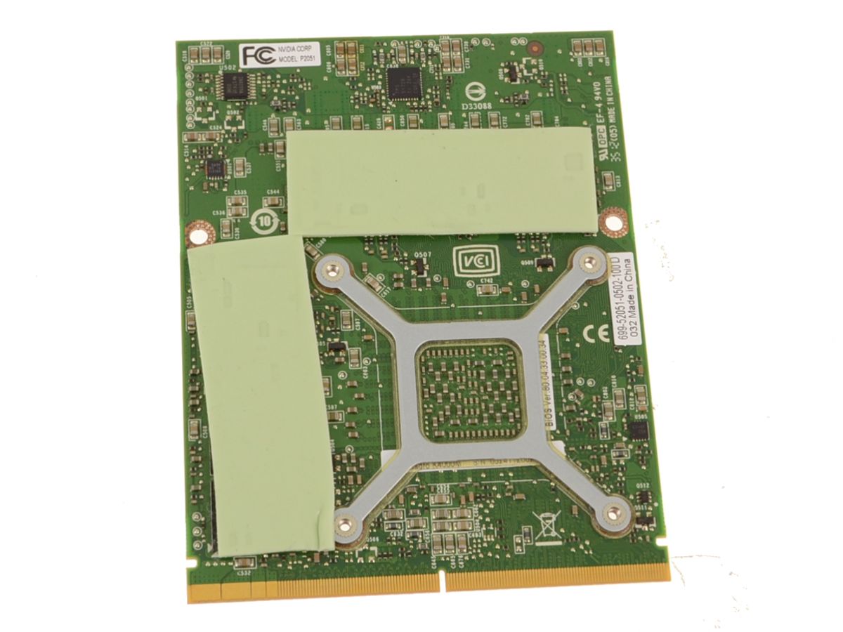 For Dell OEM Precision M6700 / M6800 Nvidia Quadro K4000m 4GB Video Graphics Card - 047NP-FKA