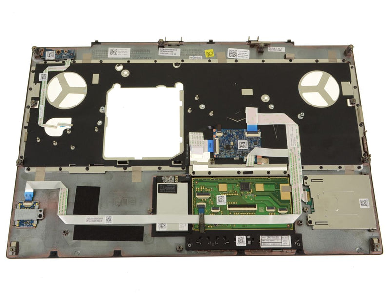Dell OEM Precision 7530 Touchpad Palmrest Assembly with Fingerprint Reader - 0F14D-FKA
