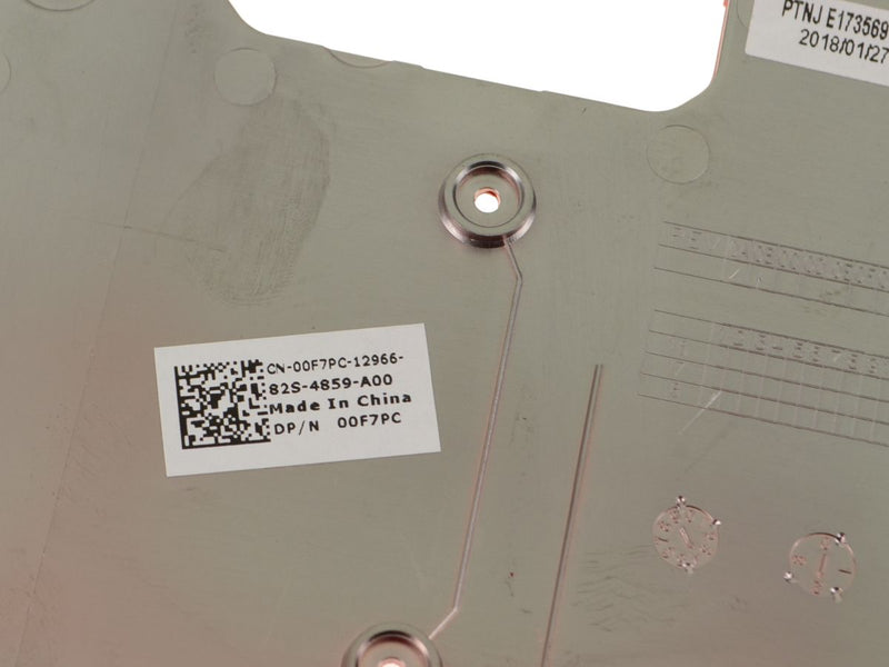 For Dell OEM Inspiron 15 (7577) Laptop Base Bottom Cover Assembly - Red - 0F7PC-FKA