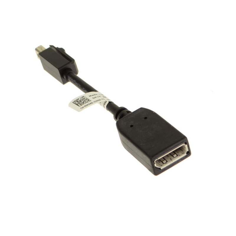 For Dell OEM DisplayPort (Female) to Mini-DisplayPort (Male) Dongle Adapter Cable - 0FKKK-FKA