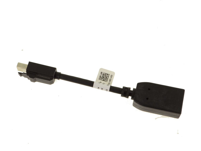 For Dell OEM DisplayPort (Female) to Mini-DisplayPort (Male) Dongle Adapter Cable - 0FKKK-FKA