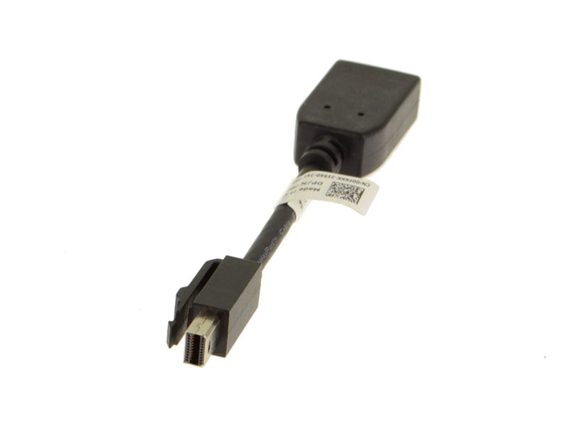 For Dell OEM DisplayPort (Female) to Mini-DisplayPort (Male) Dongle Adapter Cable - 0FKKK-FKA