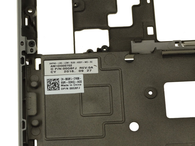 New Dell OEM Precision 15 (7510) Laptop Bottom Base Assembly Without SC or USB C - 0G8FJ-FKA