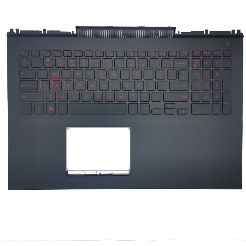 Palmrest / Backlit Keyboard Assembly for Dell Inspiron 15 7567 7566 0KN55-FKA