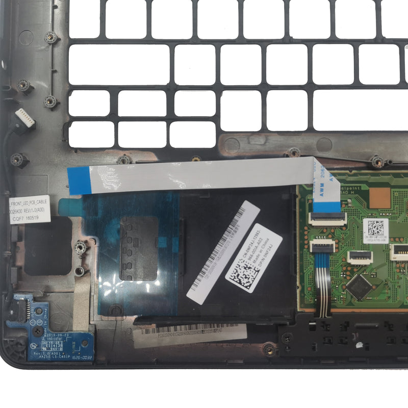 Touchpad Palmrest Assembly for Dell Latitude E7270 - NF24J 0NF24J-FKA