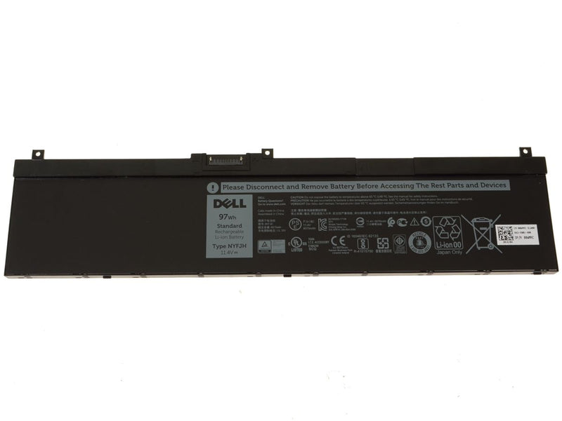 New Dell OEM Original Precision 7530 / 7730 / 7540 / 7740 6-Cell 97Wh Laptop Battery - NYFJH-FKA