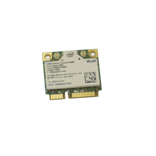 OEM Intel Centrino Advanced-N 6205 Wireless WiFi 802.11 Card for Dell Latitude E6220 - X9JDY-FKA