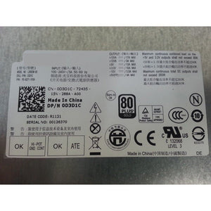 For Dell Optiplex 390 790 990 SMT 265W Power Supply L265EM-00 D3D1C 0D3D1C-FKA