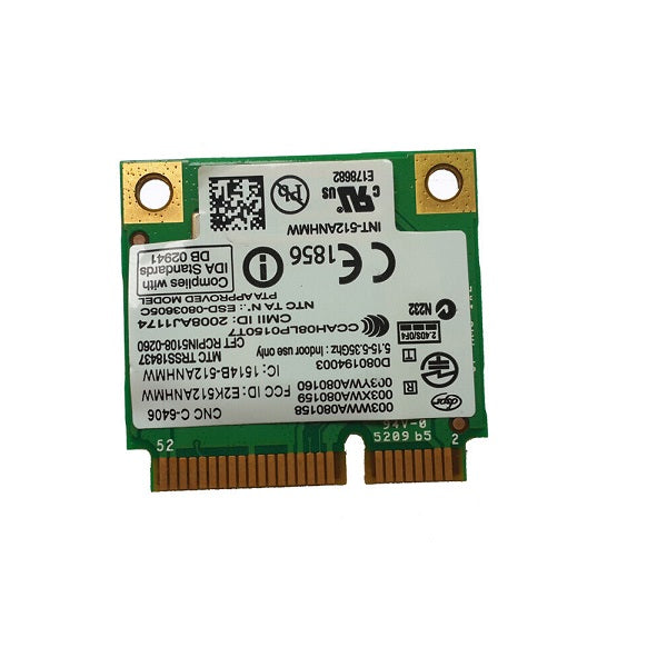 For Intel WiFi Link 5100AGN Half Size Mini PCIE Wireless WIFI Card - 512AN_HMW CY256-FKA