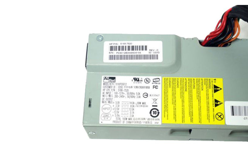 HP S3618CN S3518CN DPS-160QB 160W Power Supply 5188-7520-FKA