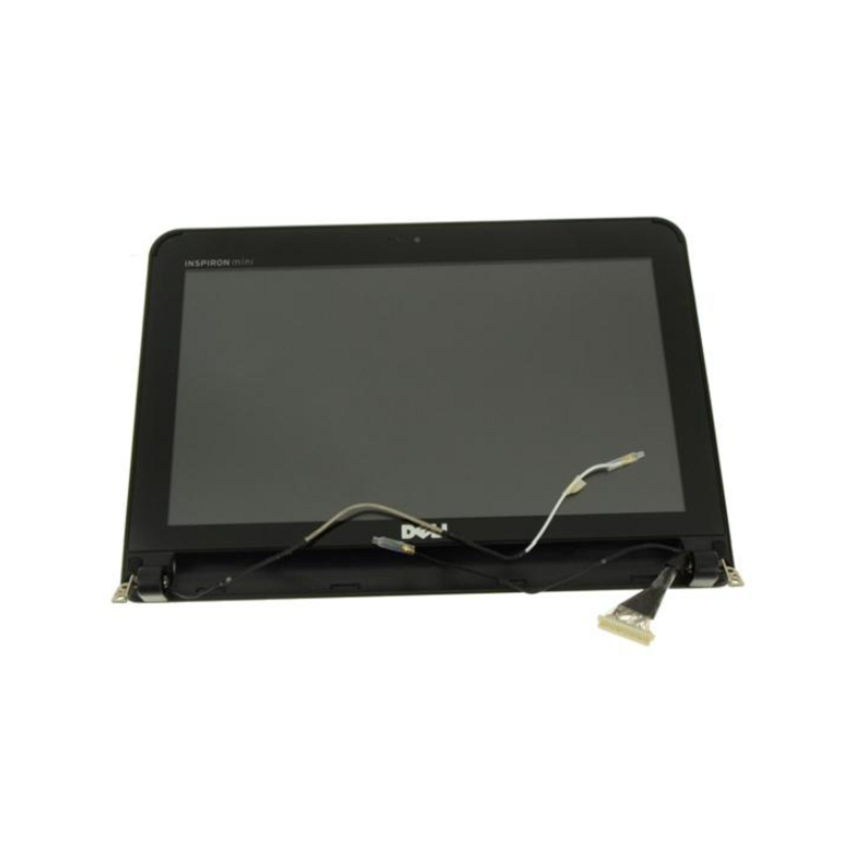 New Black - For Dell OEM Inspiron Mini 10 (1010) 10.1" Complete LCD Screen Panel Assembly WLAN - 1PNXN-FKA