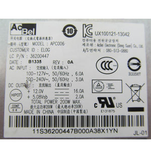 Genuine Lenovo B350 AIO 200W APC006 36200447 Switching Power Supply-FKA