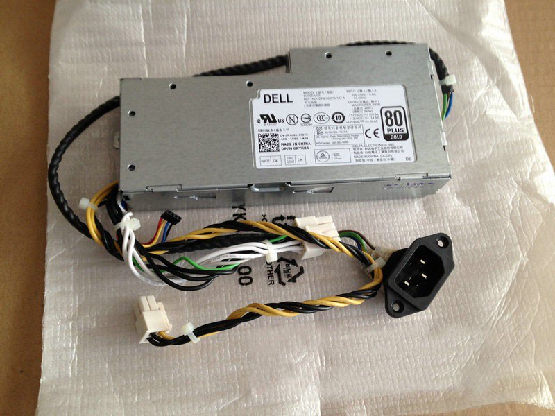 Dell Optiplex 9010 9020 All in One 200W Power Supply 0RYK84 DPS-200PB-187 A-FKA