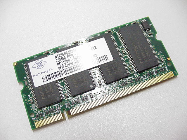 For Dell OEM 256MB DDR266 PC2100 Sodimm Laptop RAM Memory Stick- PULL w/ 1 Year Warranty-FKA