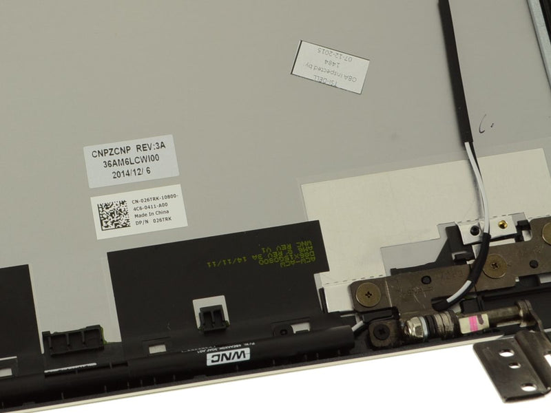 New Dell OEM Inspiron 15 (7547 / 7548) 15.6" LCD Back Cover Lid Assembly with Hinges - WXGAHD - NTS - 26TRK-FKA