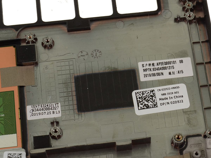 For Dell OEM Latitude 7300 Palmrest Touchpad Assembly - 2D5J2-FKA