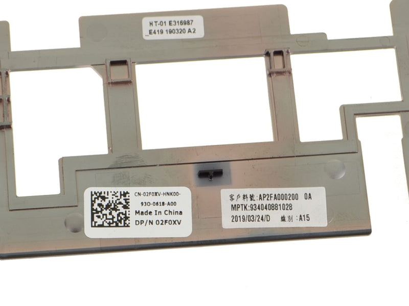 Dell OEM Latitude 5500 Middle Frame Support Bracket Assembly - 2F0XV w/ 1 Year Warranty-FKA