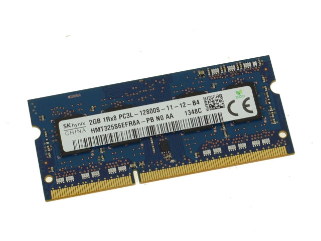 DDR3L 2GB 1600Mhz PC3-12800 Low Voltage SODimm Laptop RAM Memory Stick - PULL w/ 1 Year Warranty-FKA