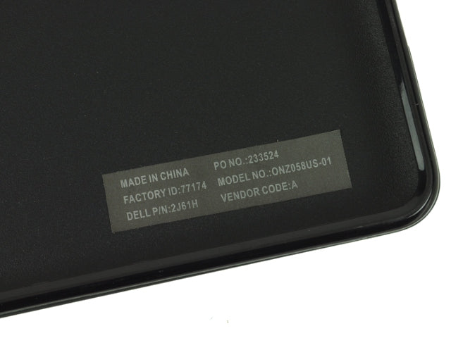 For Dell OEM Venue 7 (3740) Tablet Rubber Duo Case - 2J61H-FKA
