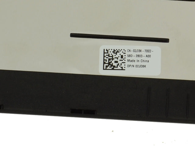 For Dell OEM Inspiron 15 (7558 / 7568) 15.6" LCD Back Top Cover Lid Assembly with Hinges - 2JD8K-FKA