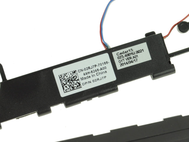 For Dell OEM Inspiron 15 (3541 / 3542 / 3543) Replacement Speakers Left and Right - 2RJ7P-FKA