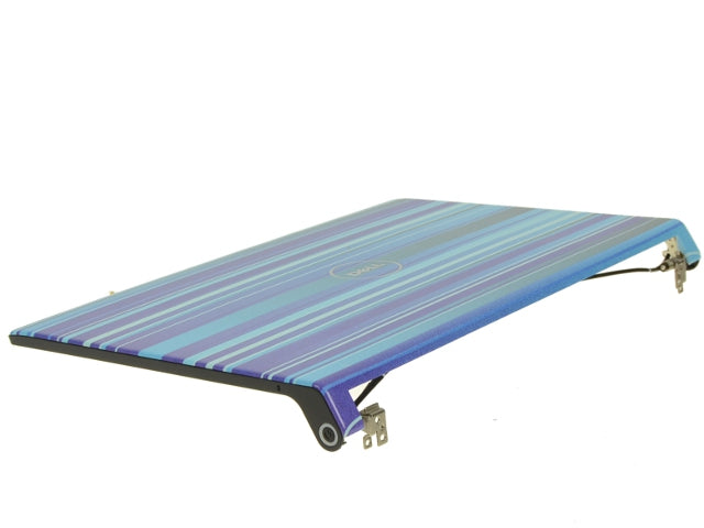 New Blue Horizon - Dell OEM Studio 1555 1557 1558 15.6" LCD Back Cover Lid Top with Hinges and Power Button - 2XKFG-FKA
