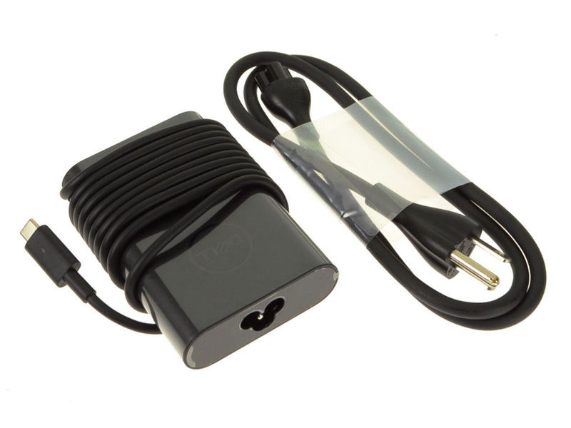 For Dell OEM 65-watt AC Power Adapter with USB Type-C Connector - 65 Watt - 2YK0F-FKA