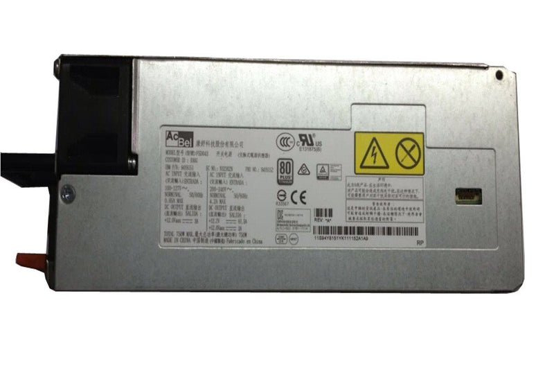 IBM Lenovo Server X3550 X3630 M4M5 550W Power Supply 94Y8139 94Y8138-FKA