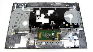 Dell OEM Vostro 3560 Palmrest Touchpad Assembly with Biometric Fingerprint Reader-FKA