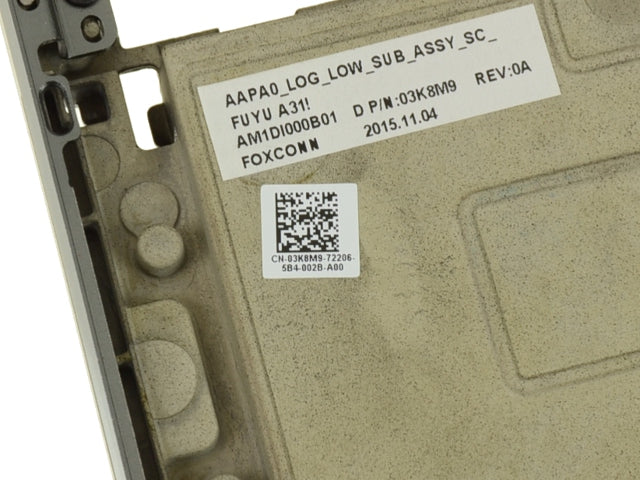 Dell OEM Precision 15 (7510) Laptop Bottom Base Assembly - No USB C - 3K8M9-FKA