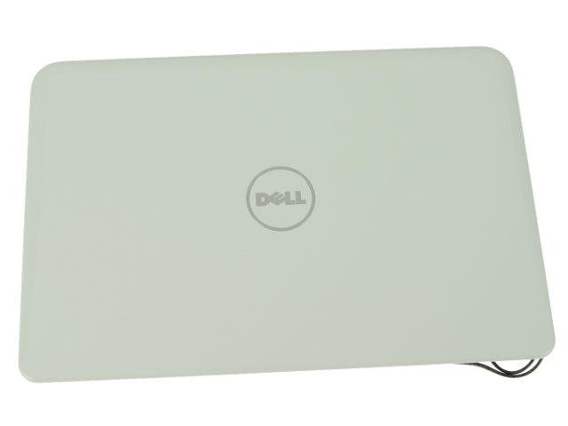 New White - Dell OEM Inspiron Mini 10 (1012) LCD Back Cover Lid - 3R7WP-FKA