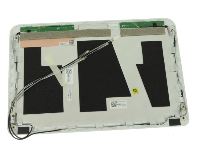 New White - Dell OEM Inspiron Mini 10 (1012) LCD Back Cover Lid - 3R7WP-FKA