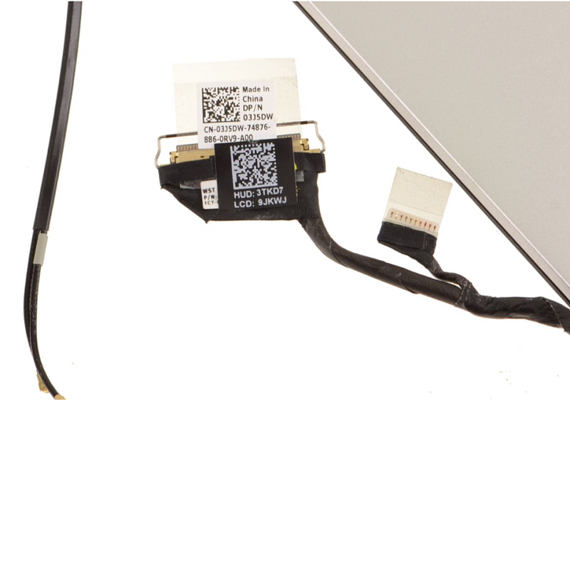 For Dell OEM Inspiron 14 (5482) 2-in-1 14" Touchscreen FHD LCD Widescreen Complete Assembly - Silver - 3TKD7-FKA